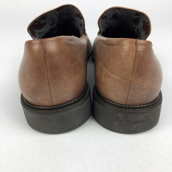 FRANCO SARTO Brown Leather Loafers main image 4